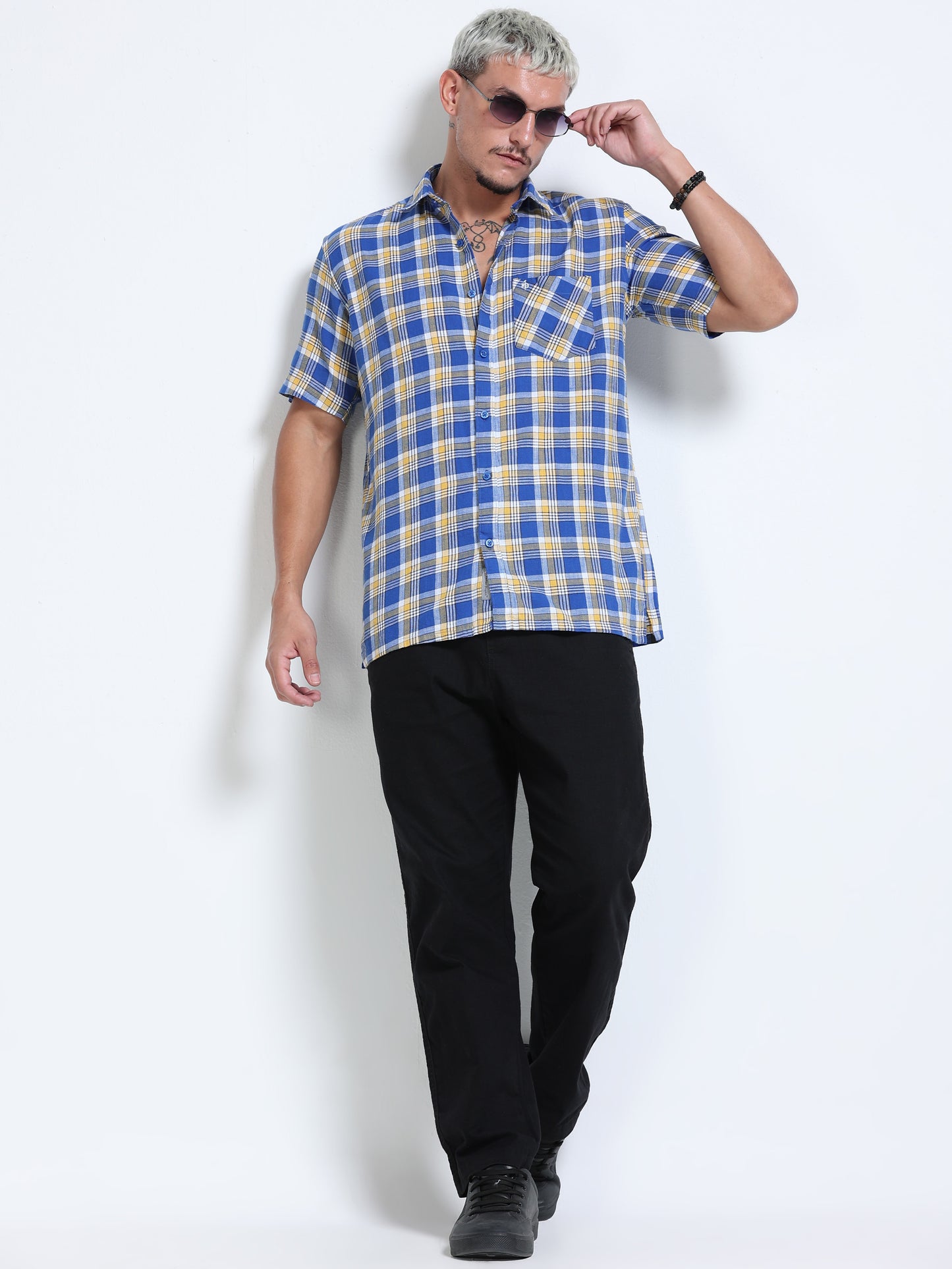 Pacific Check Half Sleeve Shirt