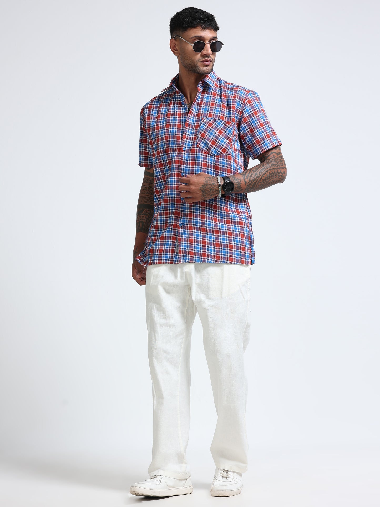 Heritage Trail Check Half Sleeve Shirt