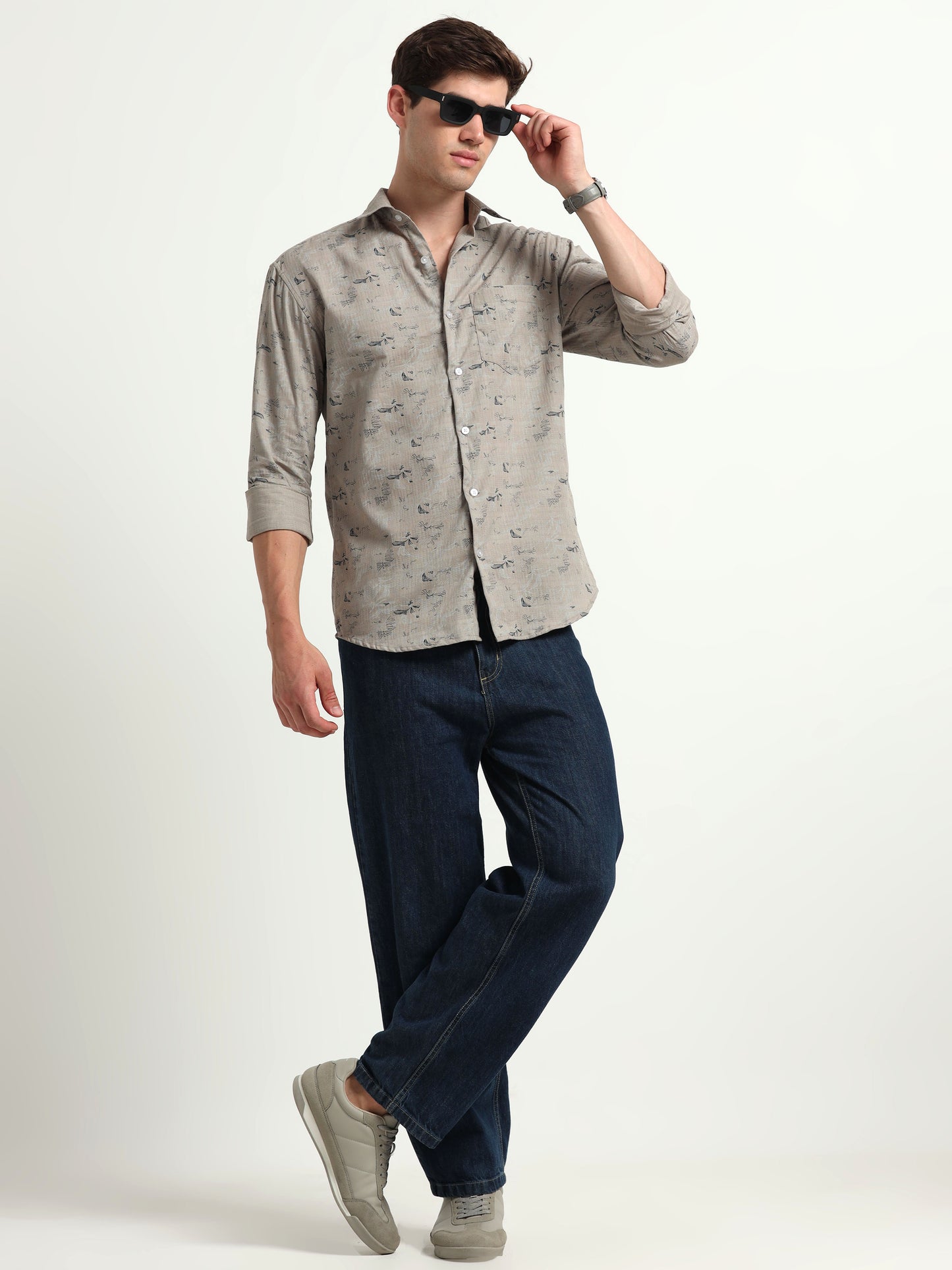 Nomad Beige Print