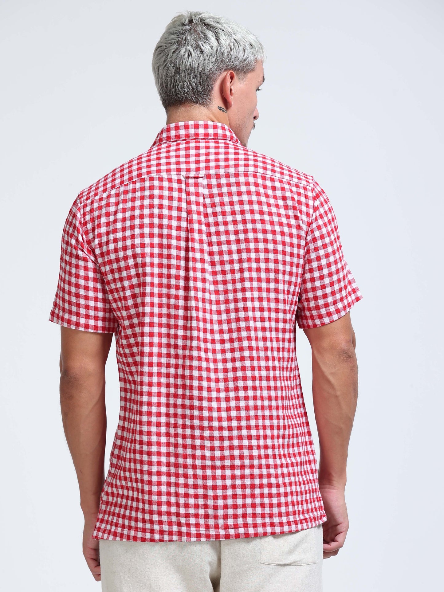 Ruby Check Half Sleeve Shirt