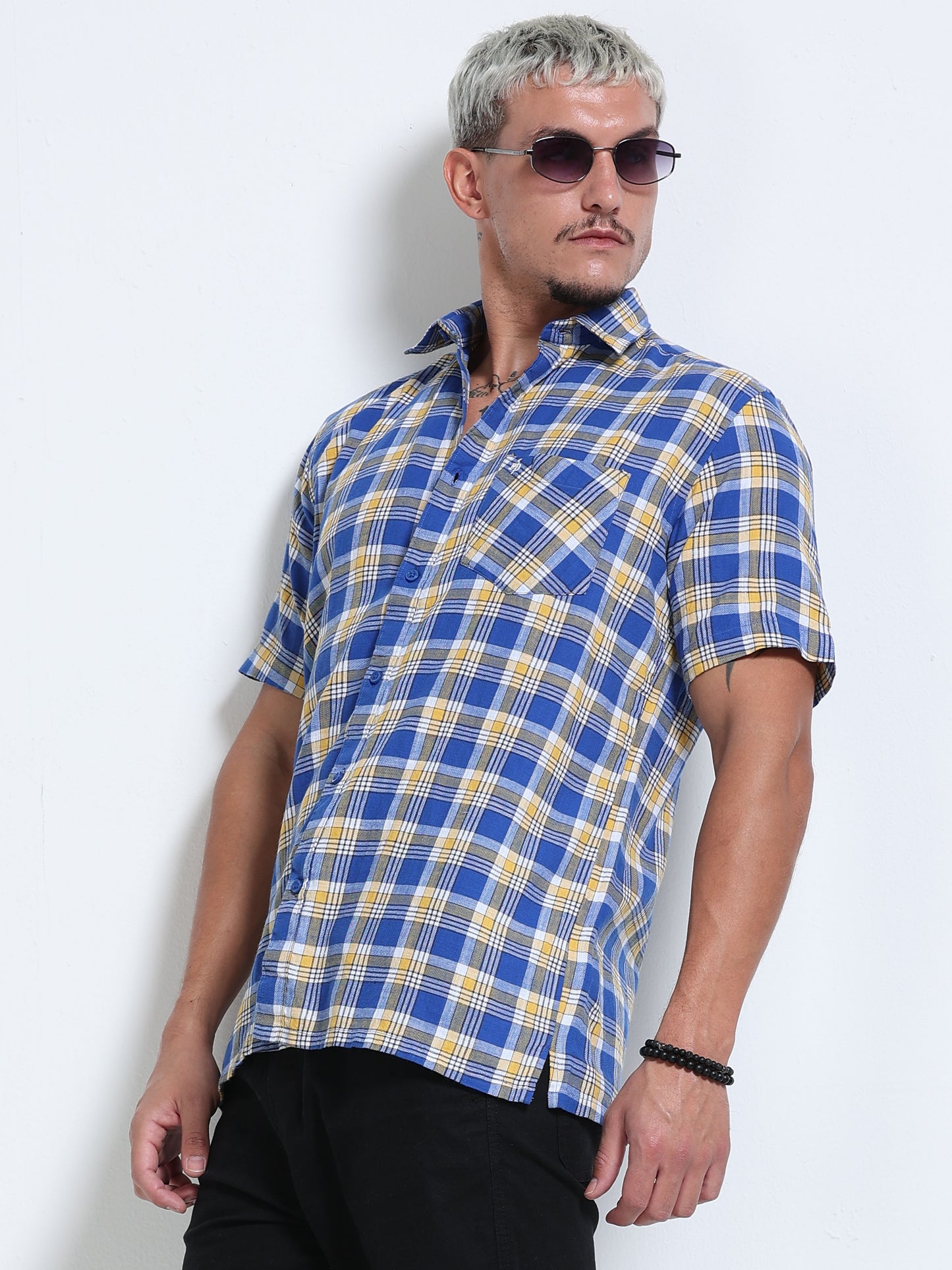 Pacific Check Half Sleeve Shirt