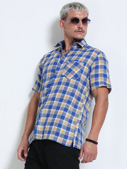 Pacific Check Half Sleeve Shirt