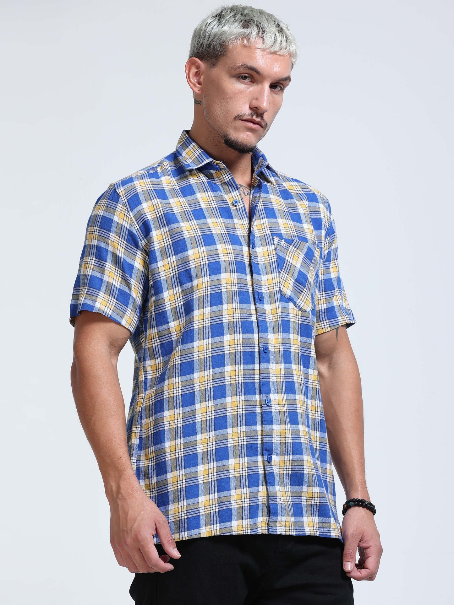 Pacific Check Half Sleeve Shirt