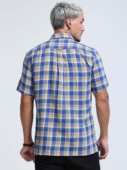 Pacific Check Half Sleeve Shirt