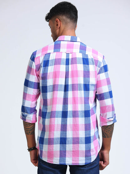 Candy Harbour Check Double Pocket Shirt