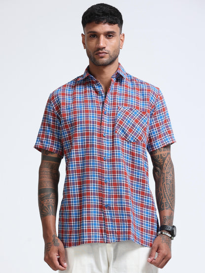 Heritage Trail Check Half Sleeve Shirt