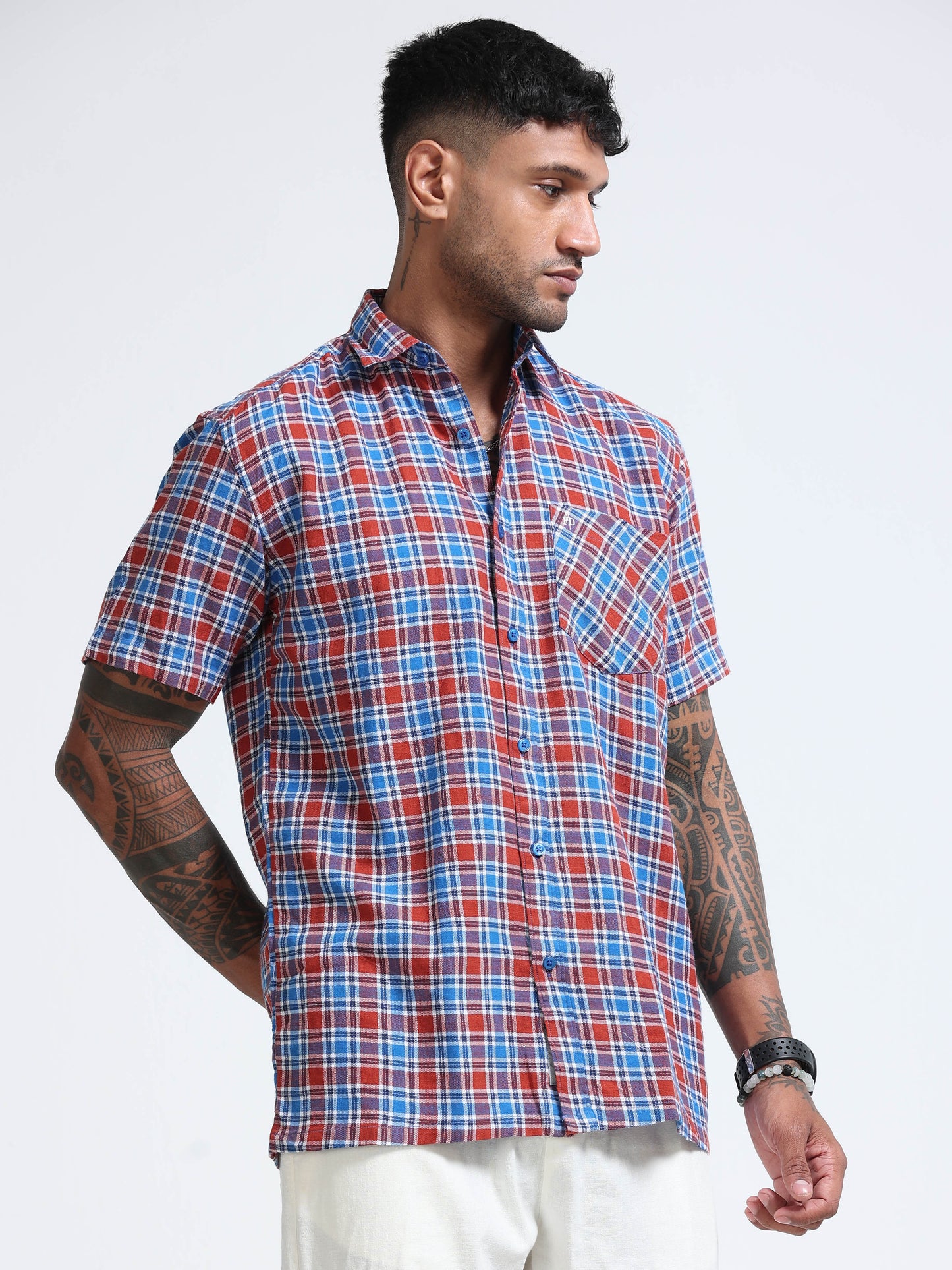 Heritage Trail Check Half Sleeve Shirt