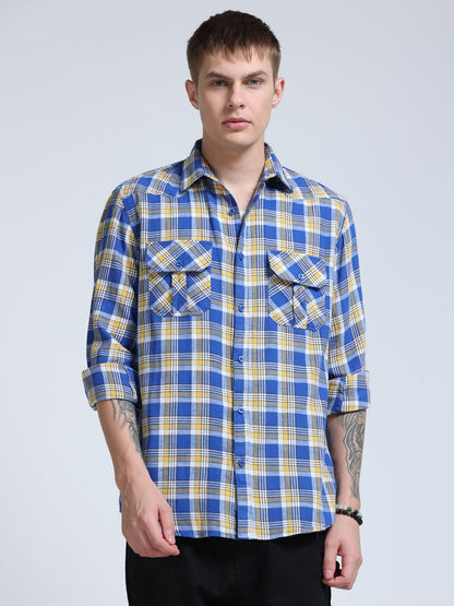 Pacific Check Double Pocket Shirt