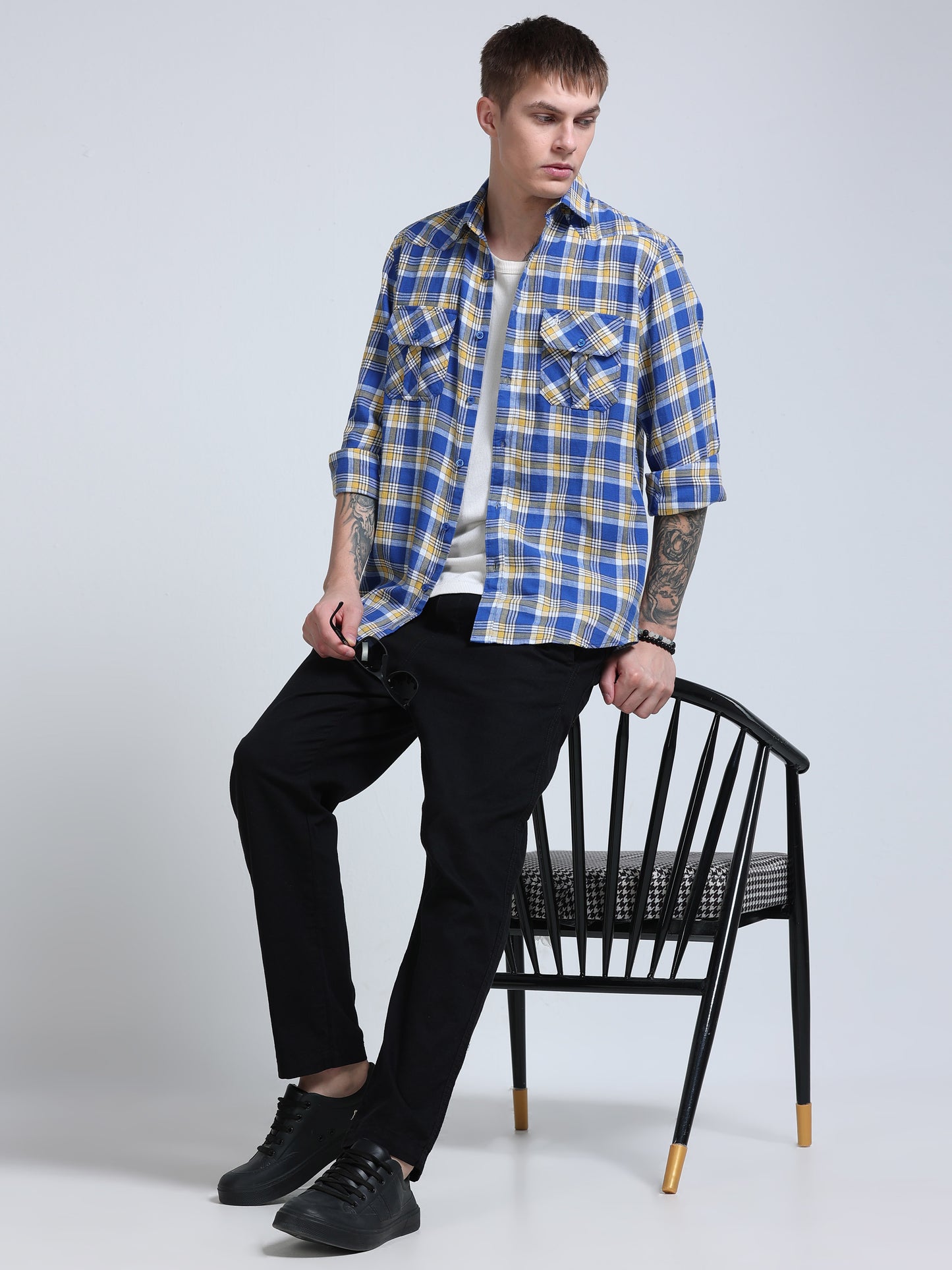 Pacific Check Double Pocket Shirt