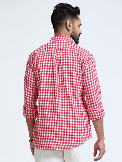 Ruby Check Double Pocket Shirt