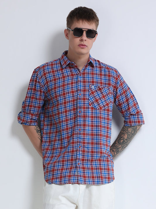 Men Heritage Trail Check Shirt