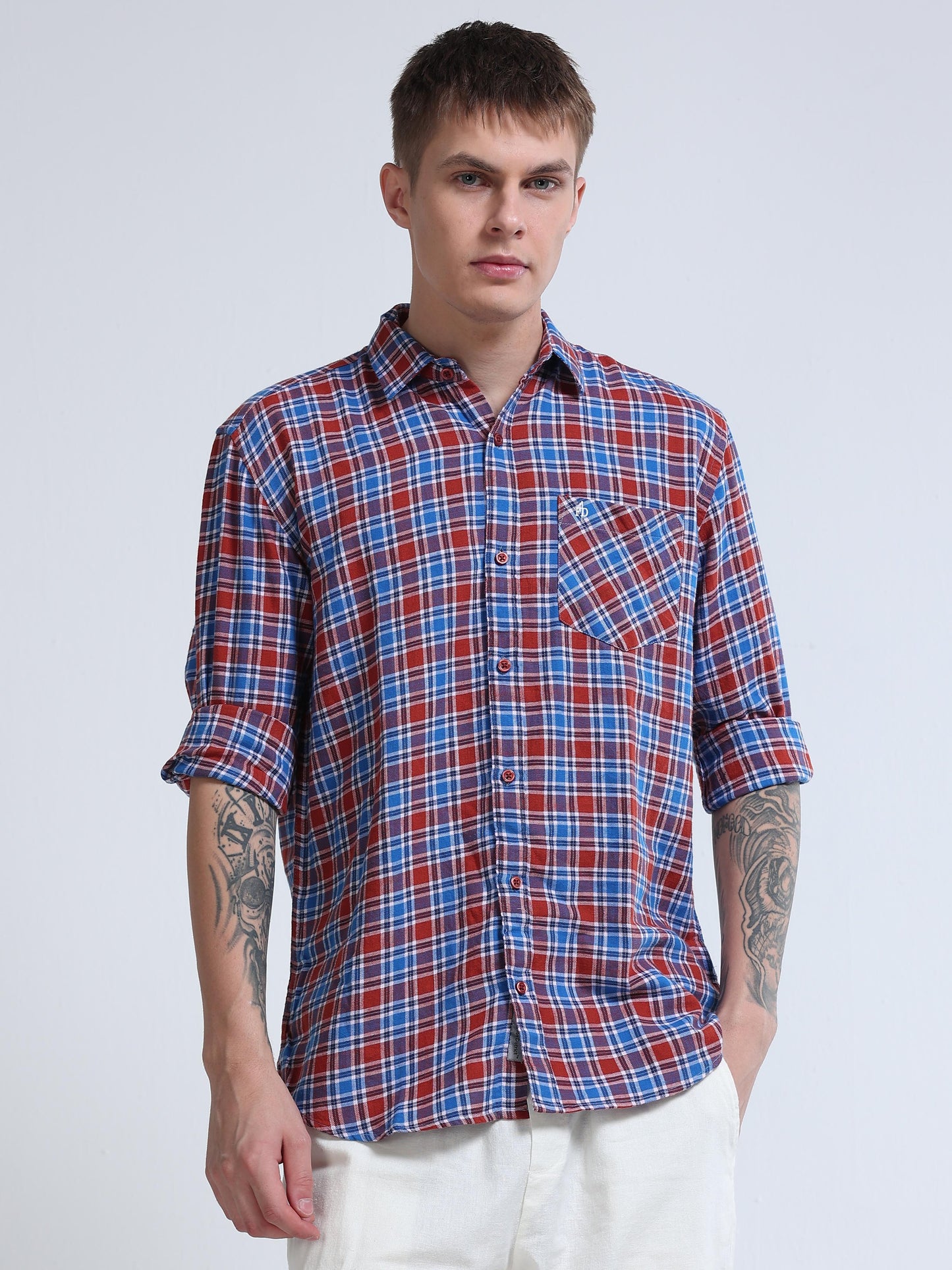 Men Heritage Trail Check Shirt