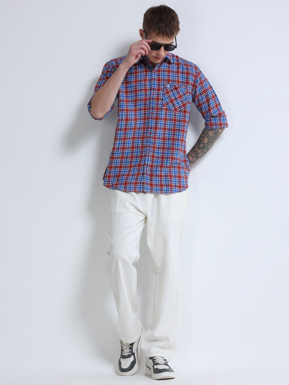 Men Heritage Trail Check Shirt