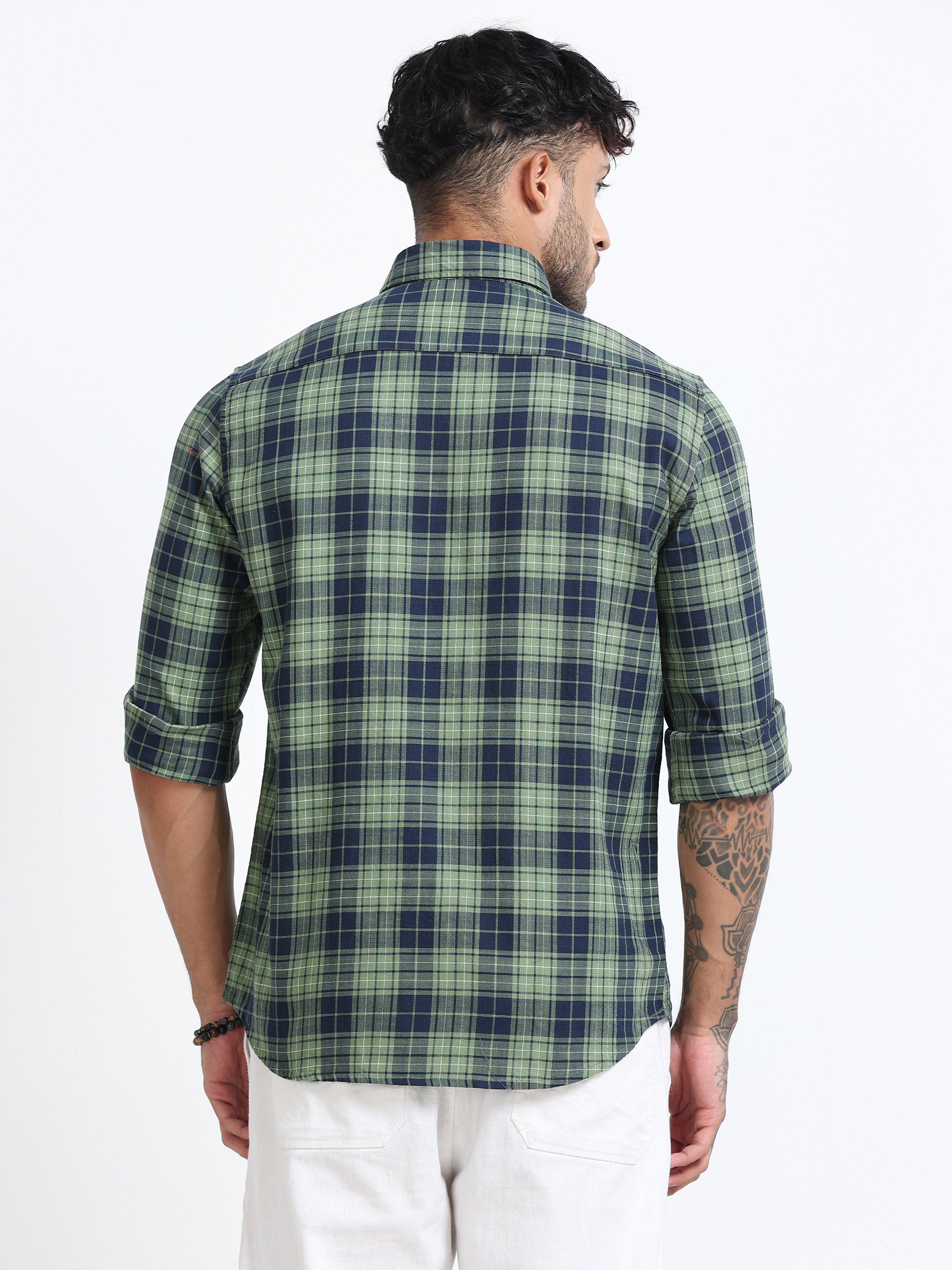 Frontier Green Tartan Shirt