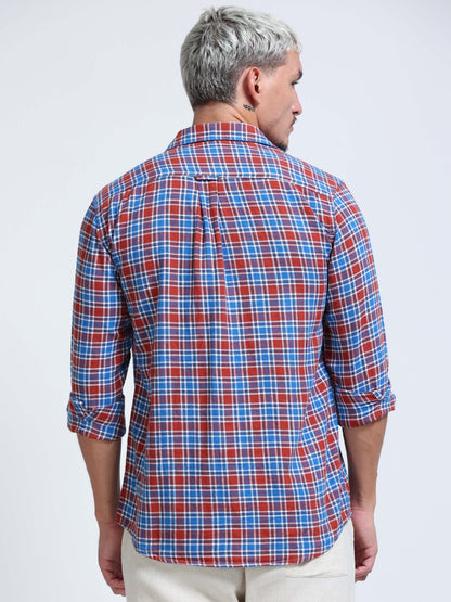 Heritage Trail Check Double Pocket Shirt