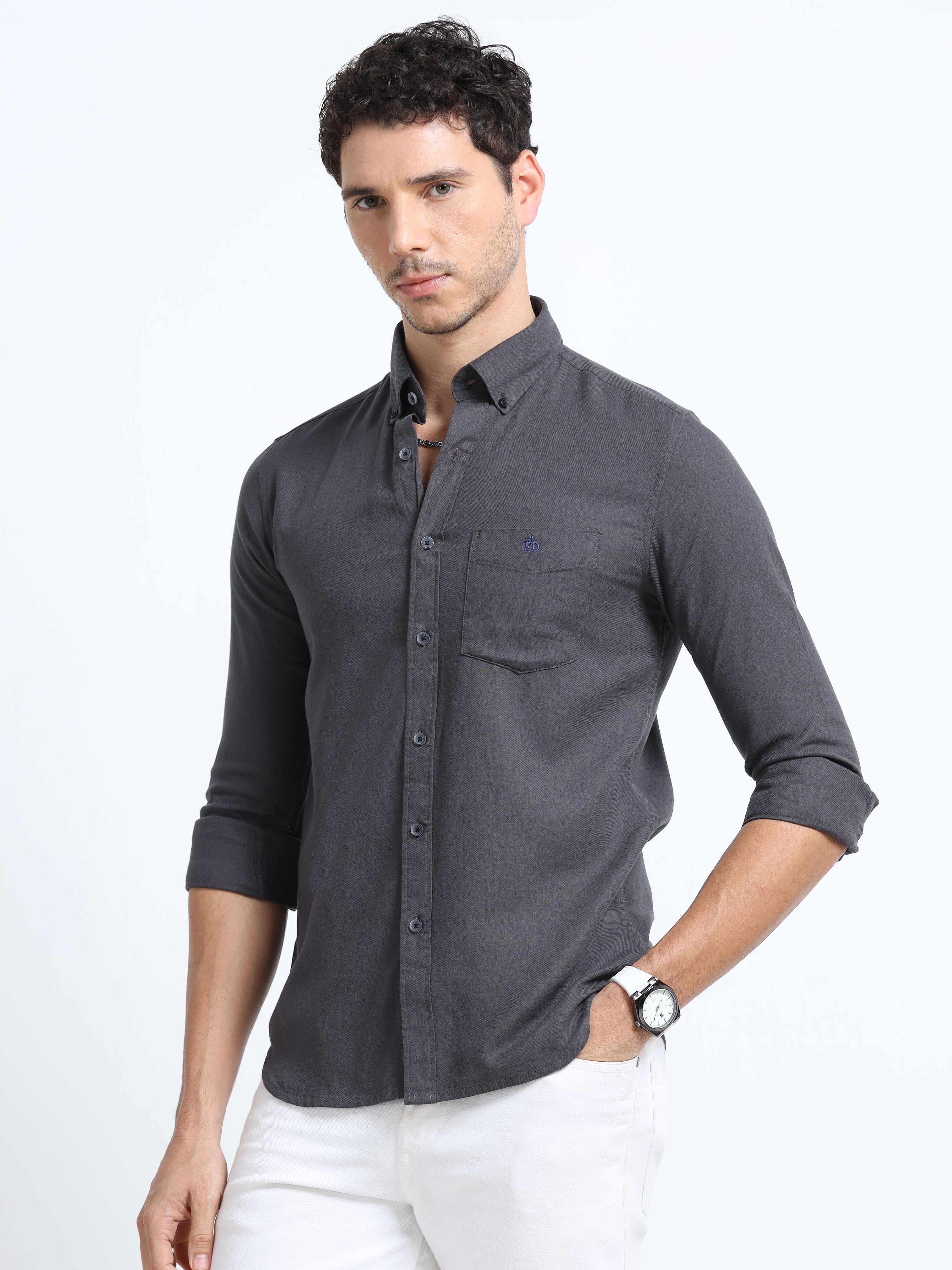 Carbon Grey Noir Shirt