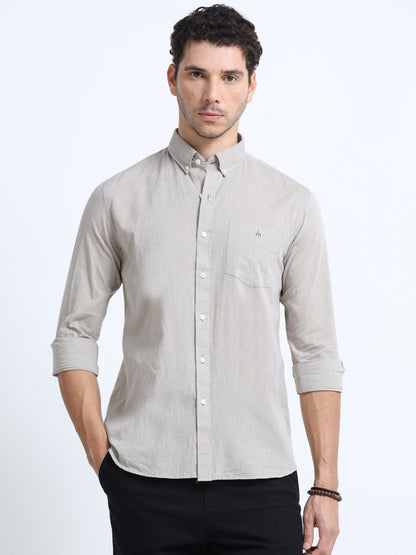 Palm Peach Plane Shirt