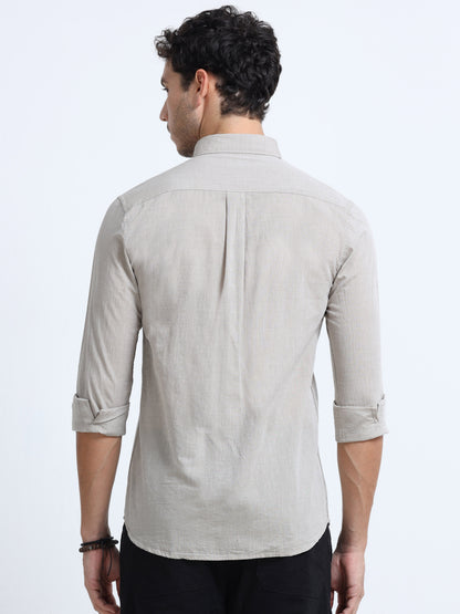 Palm Peach Plane Shirt