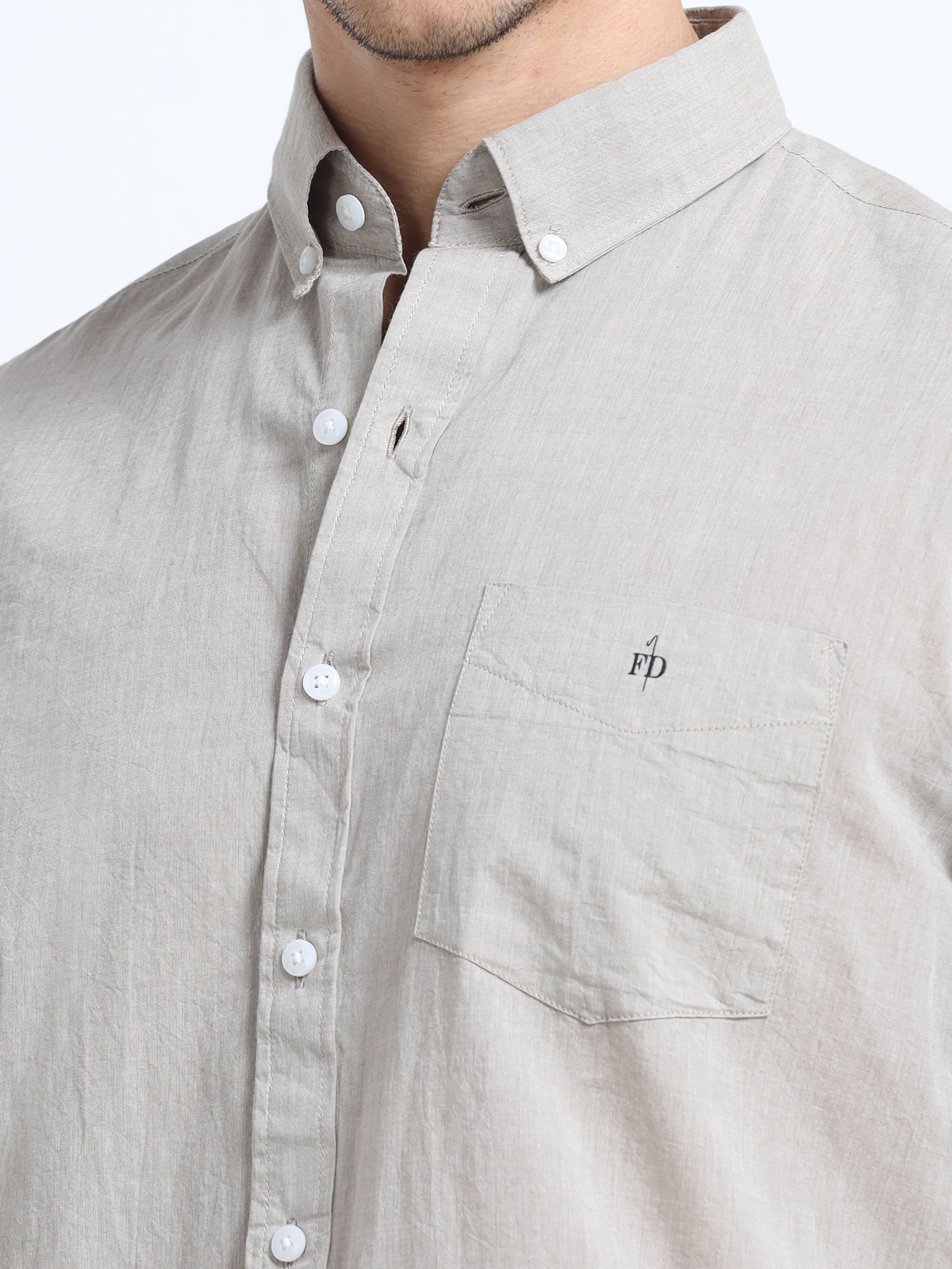 Palm Peach Plane Shirt