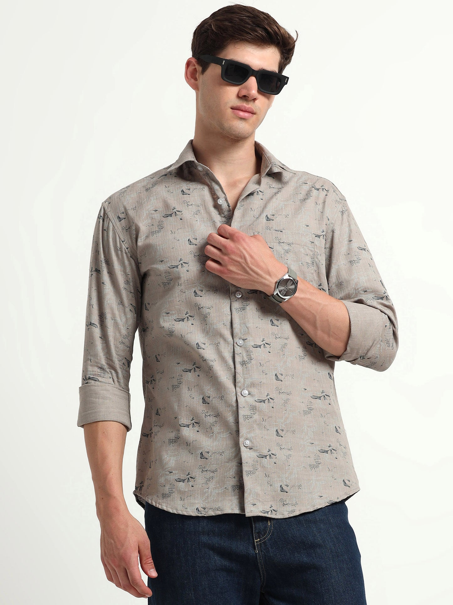 Nomad Beige Print