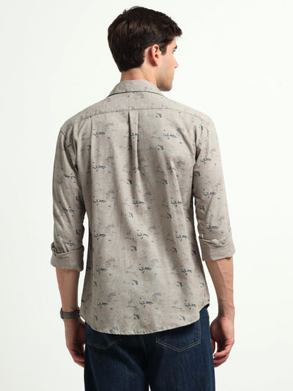 Nomad Beige Print