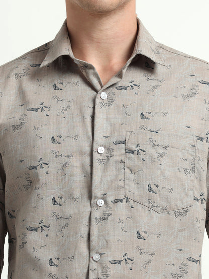 Nomad Beige Print
