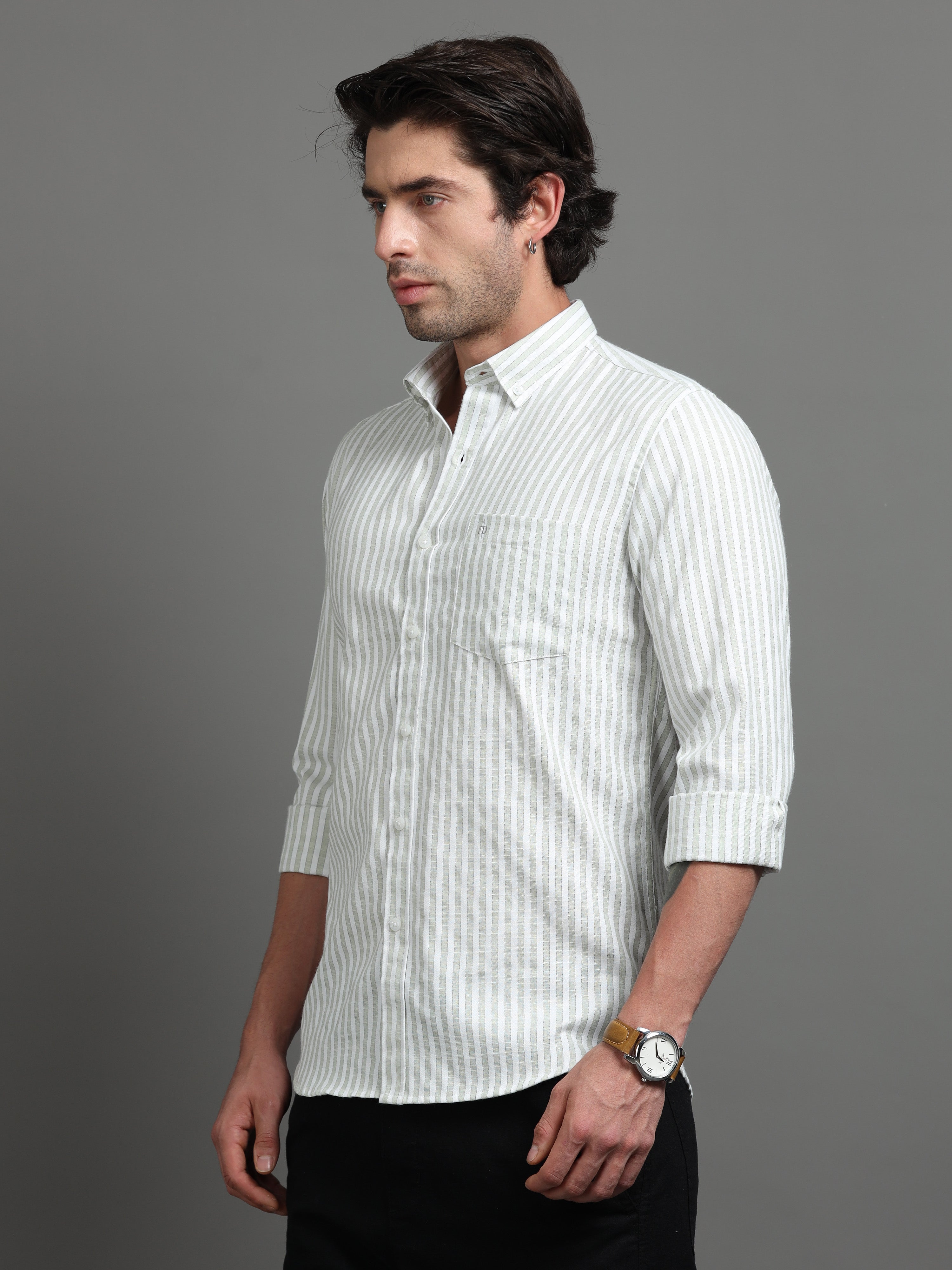 Mint Heritage Stripe