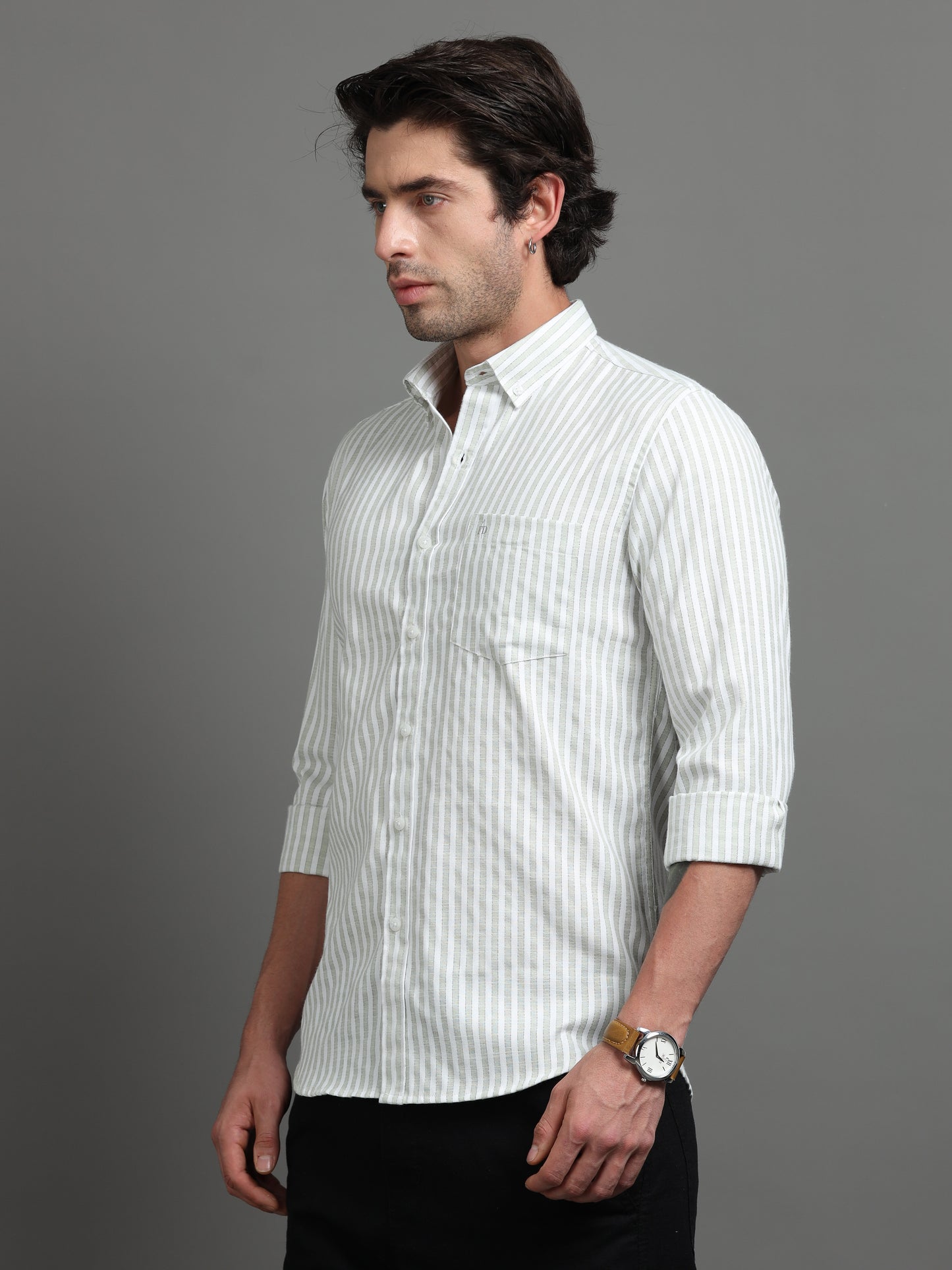Mint Heritage Stripe