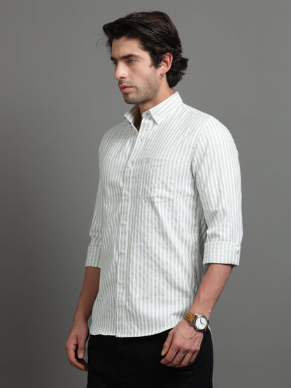 Mint Heritage Stripe