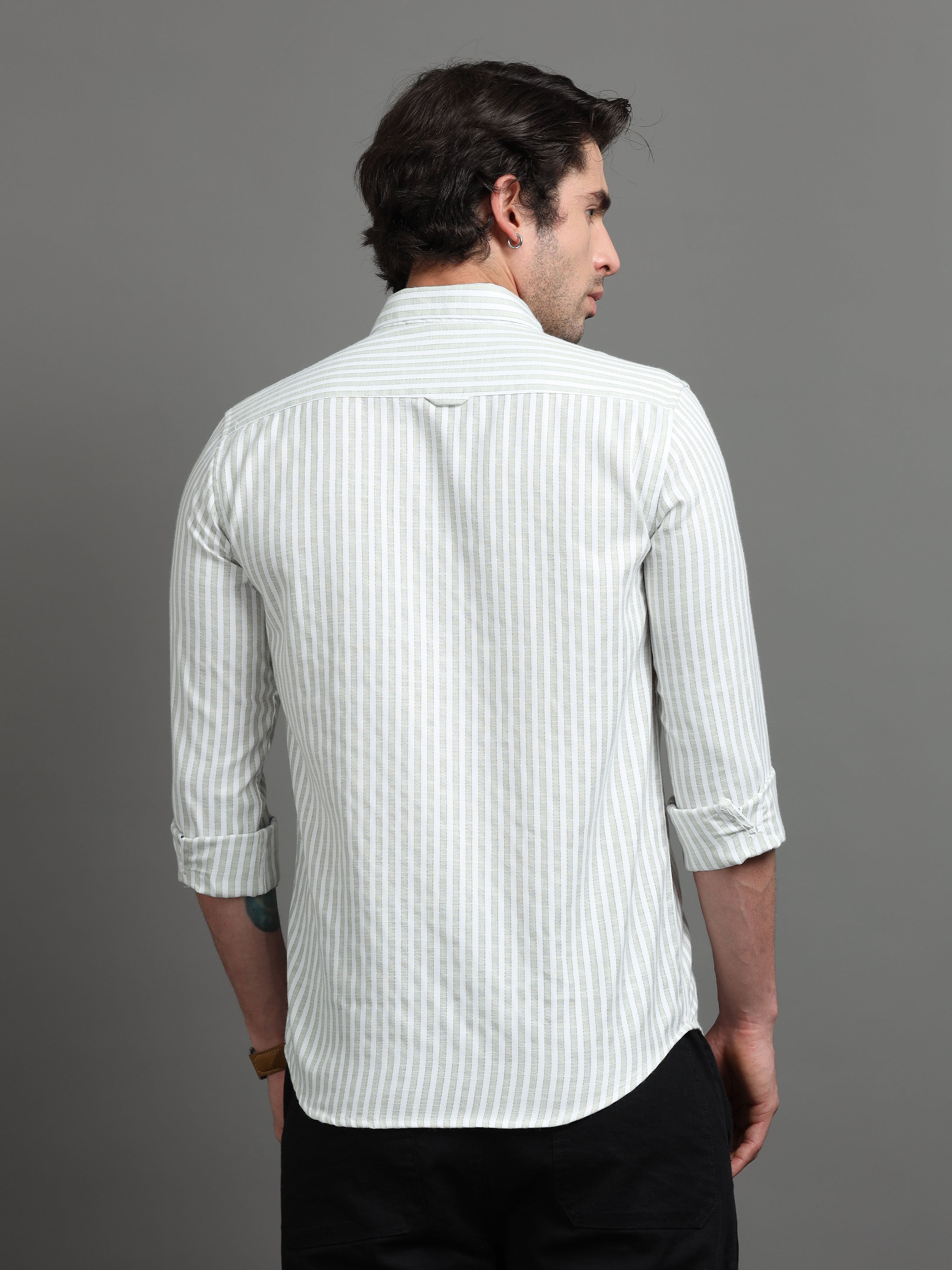 Mint Heritage Stripe