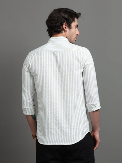 Mint Heritage Stripe