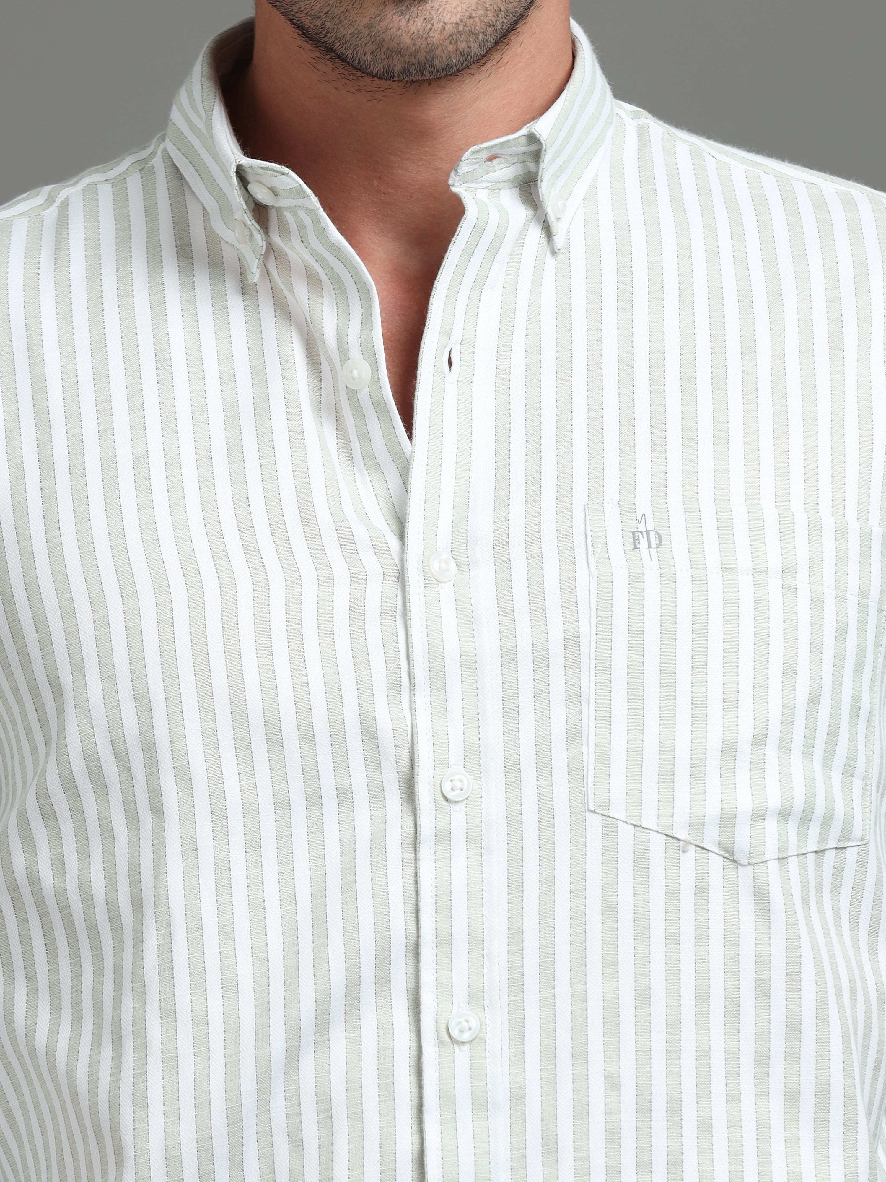 Mint Heritage Stripe