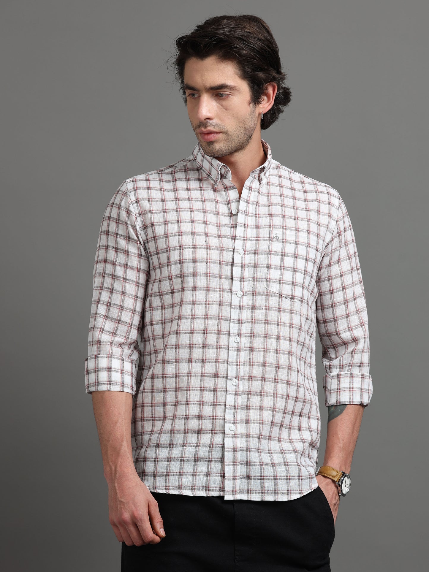 Maroon Crest Check
