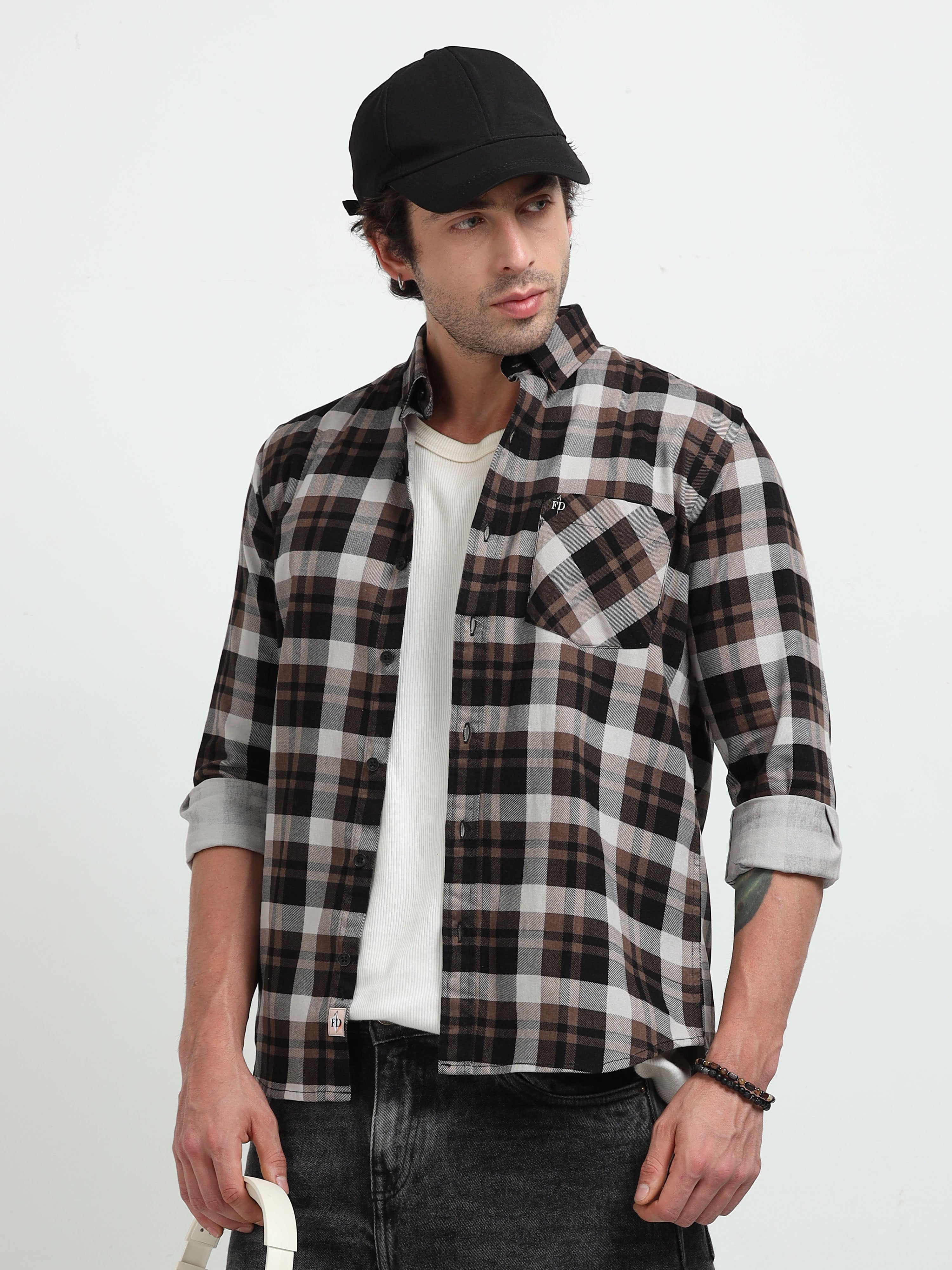 Stonefield Carbon Classic Check Shirt