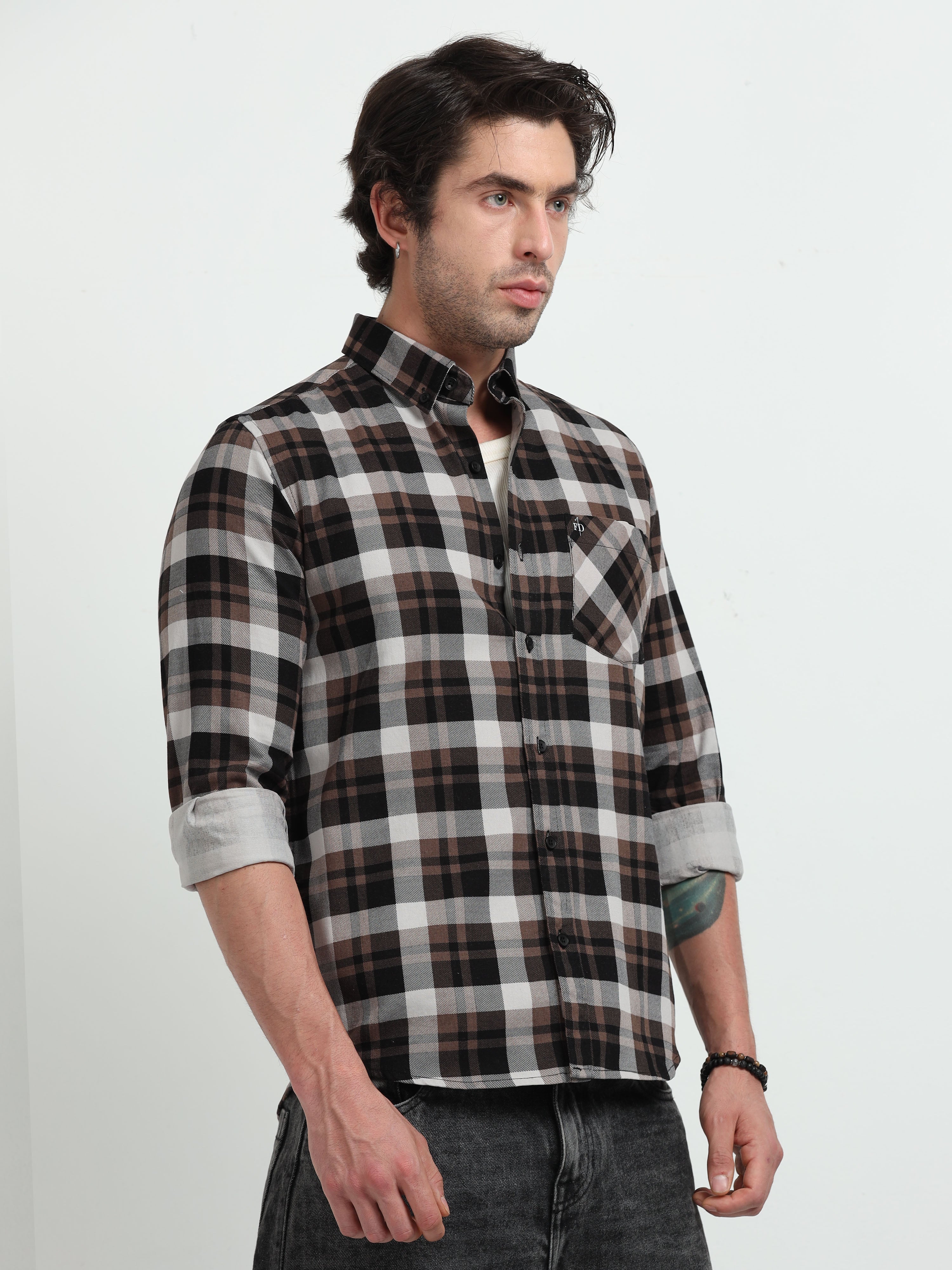 Stonefield Carbon Classic Check Shirt