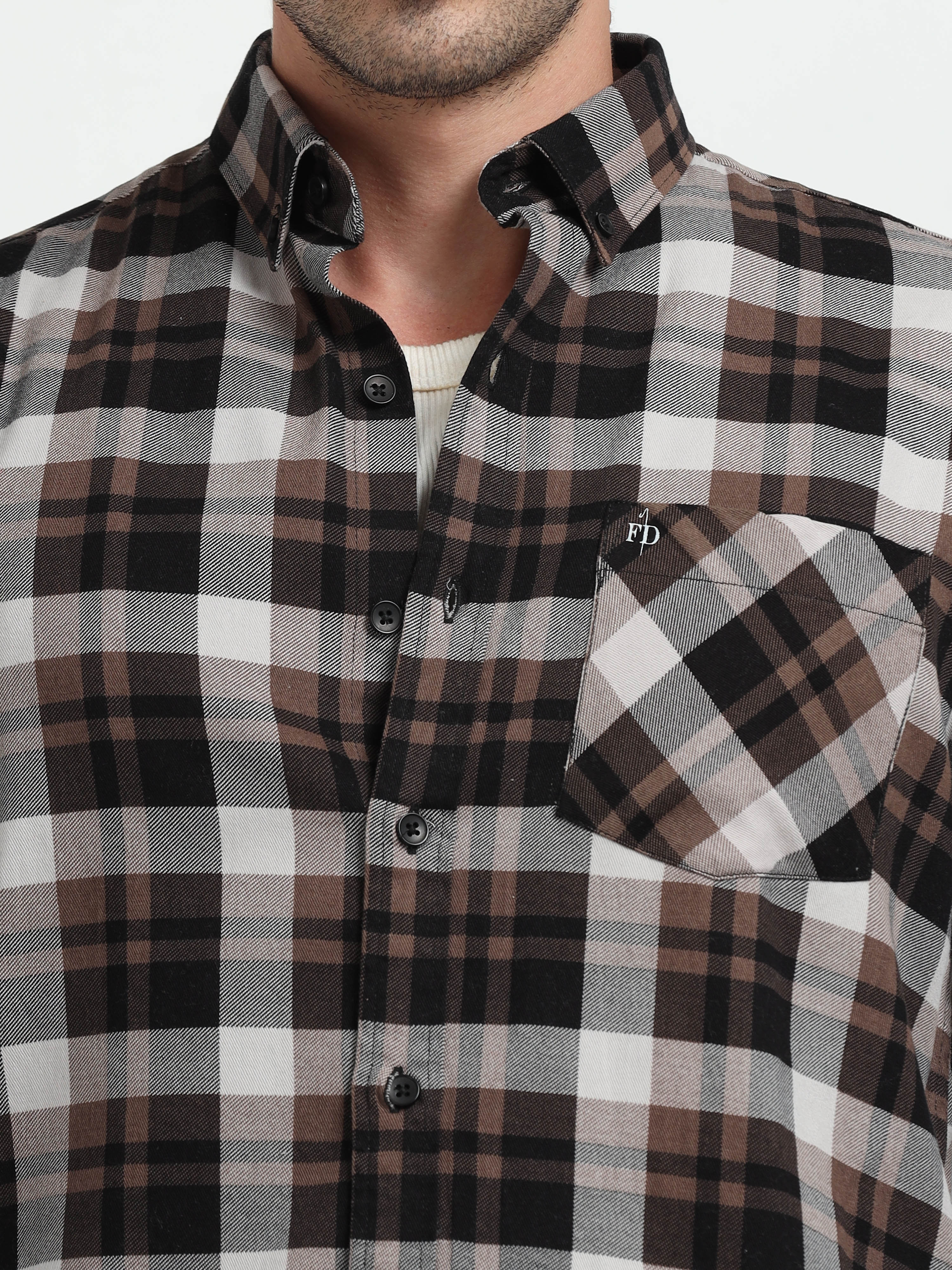 Stonefield Carbon Classic Check Shirt