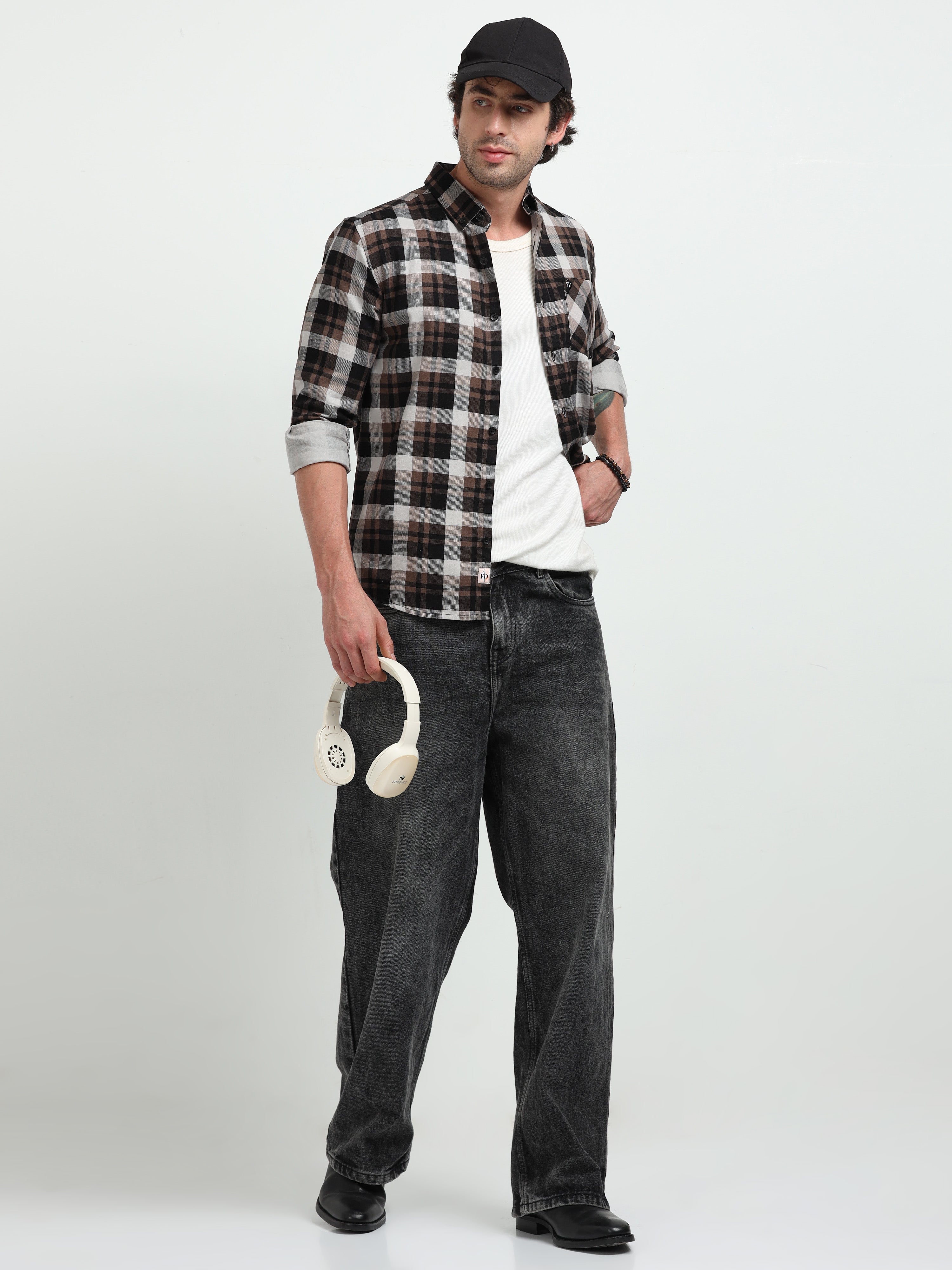 Stonefield Carbon Classic Check Shirt