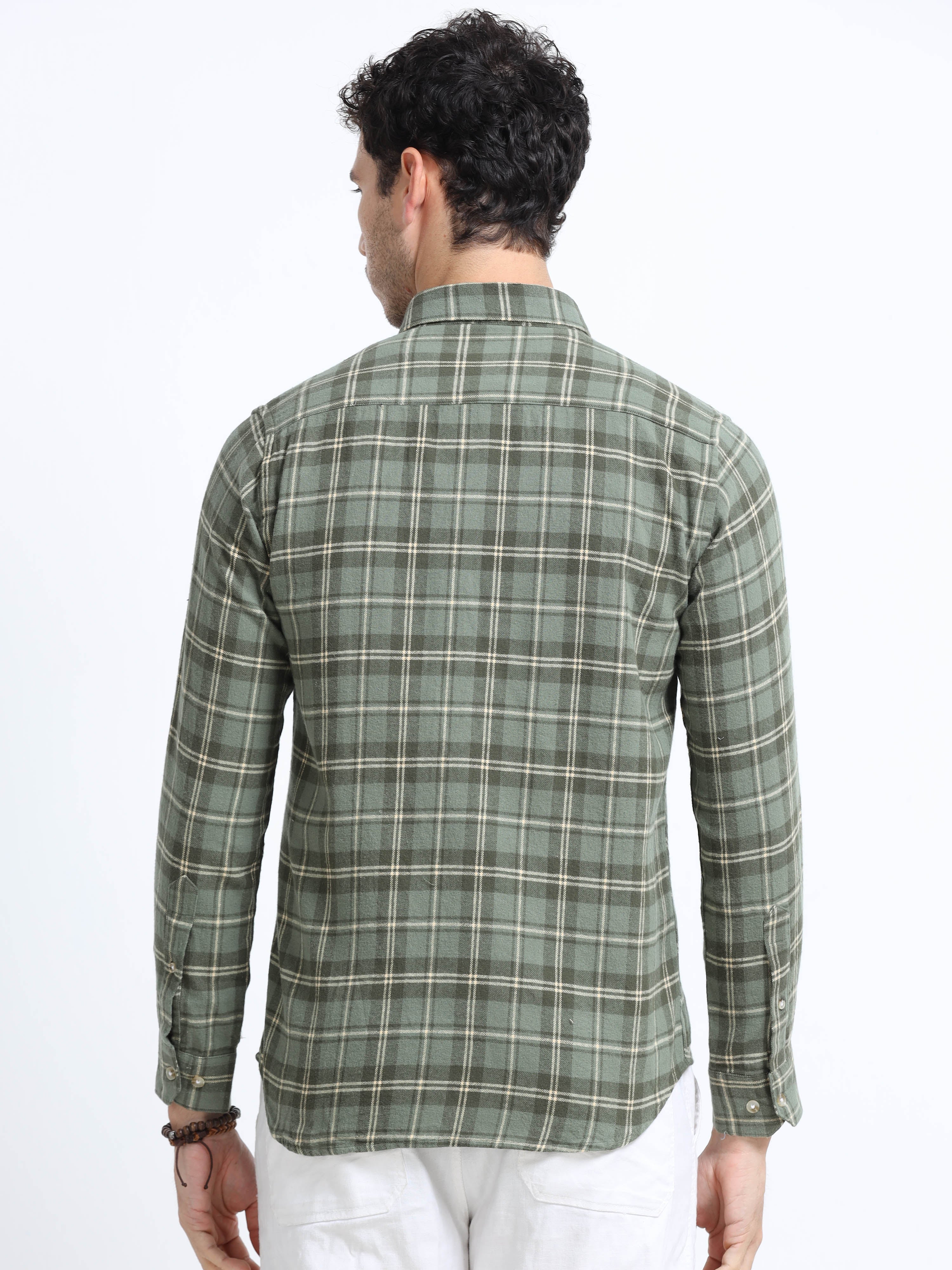 Troop Olive Plain Shirt