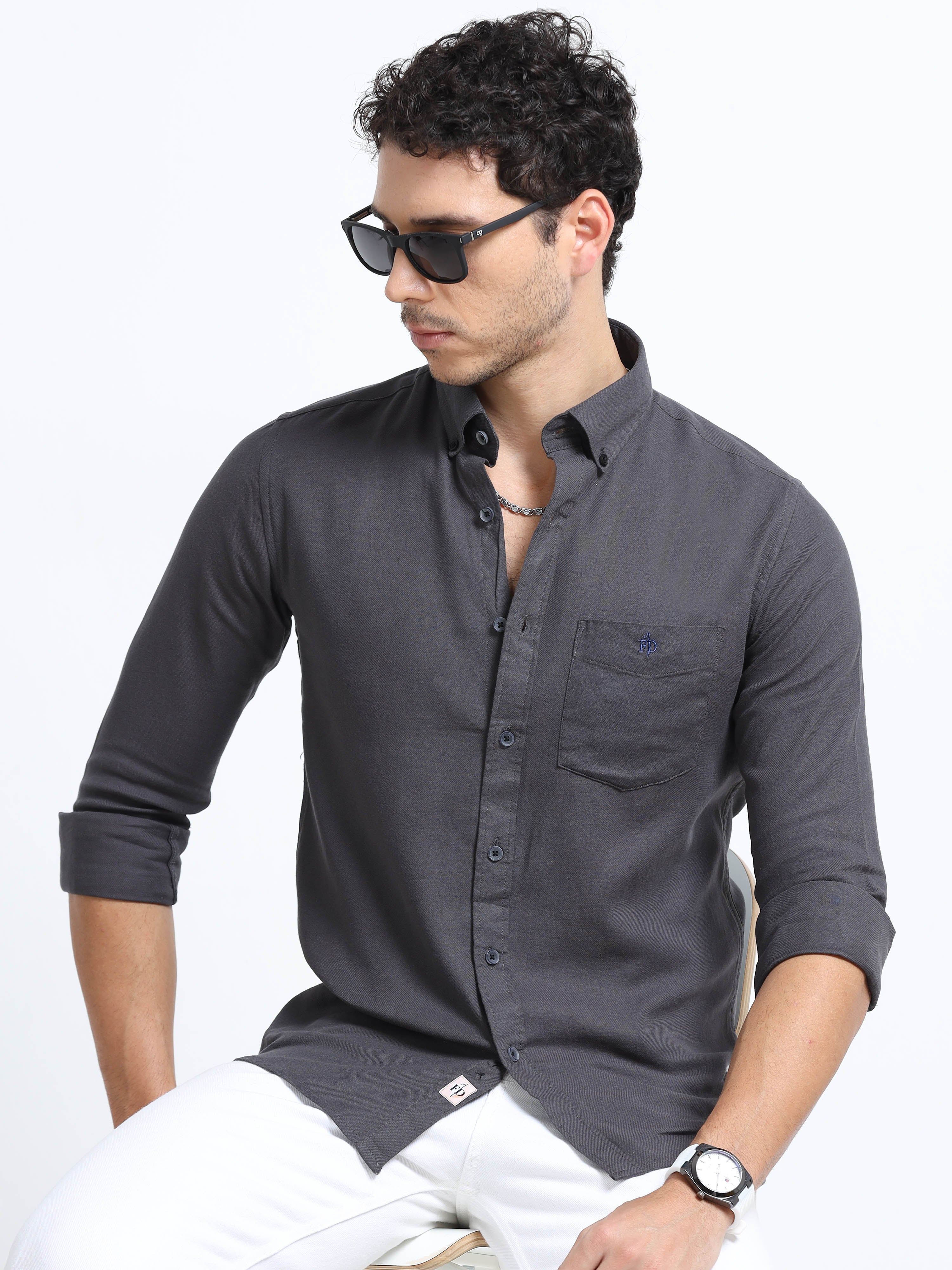 Carbon Grey Noir Shirt