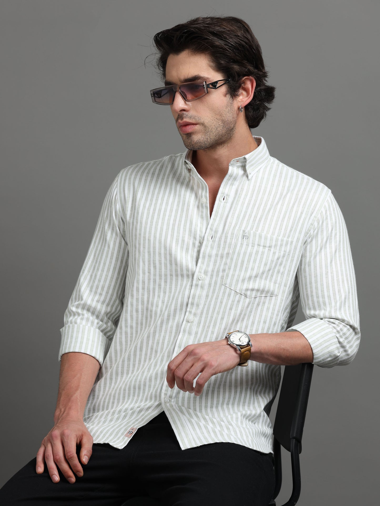Mint Heritage Stripe