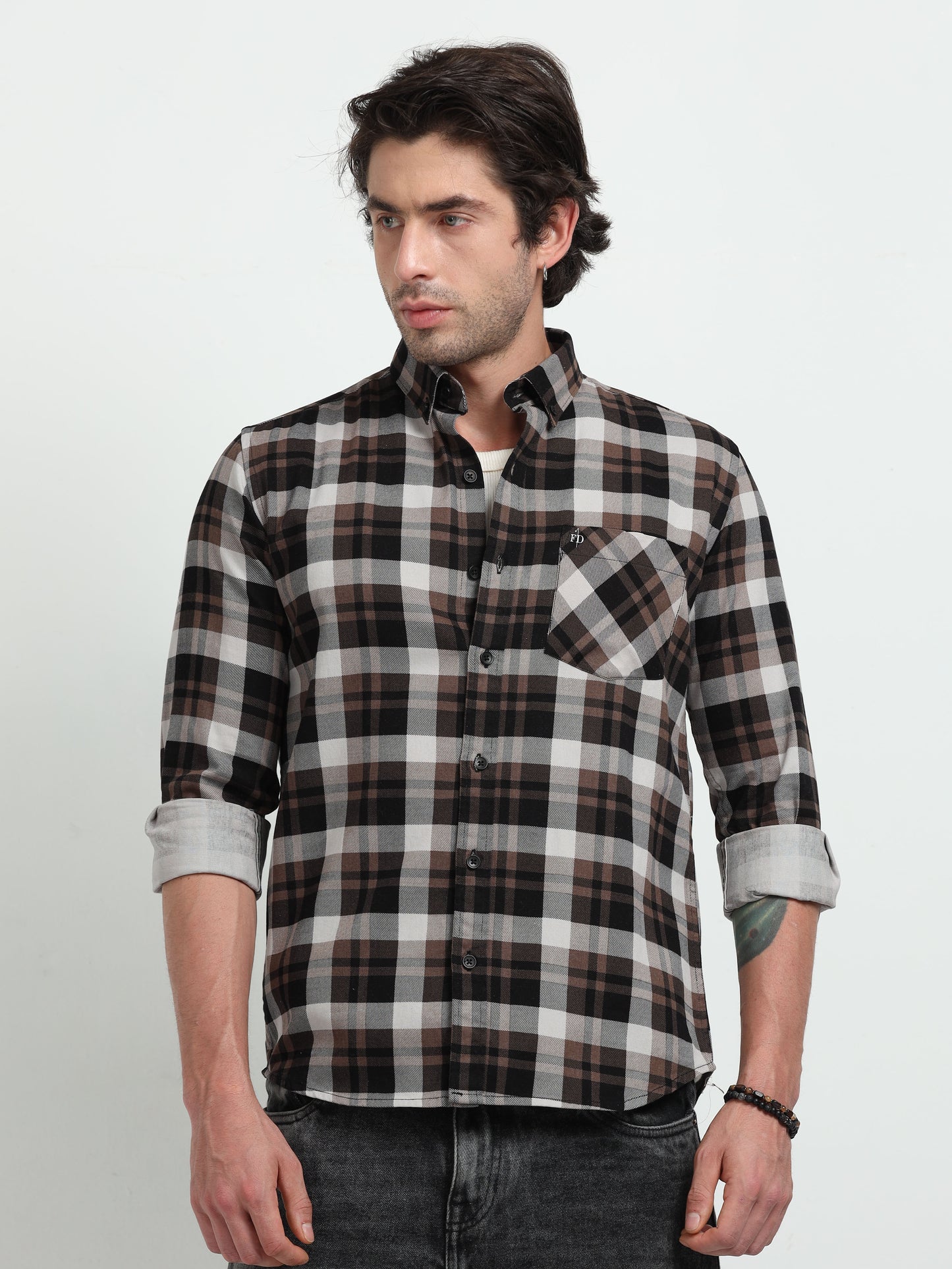 Stonefield Carbon Classic Check Shirt