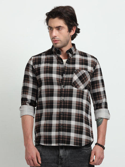 Stonefield Carbon Classic Check Shirt