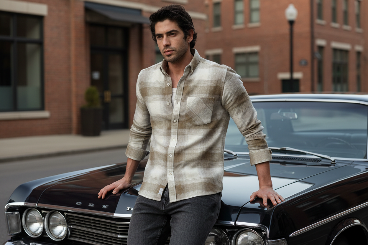 Vintage fashion shoot with FD branding